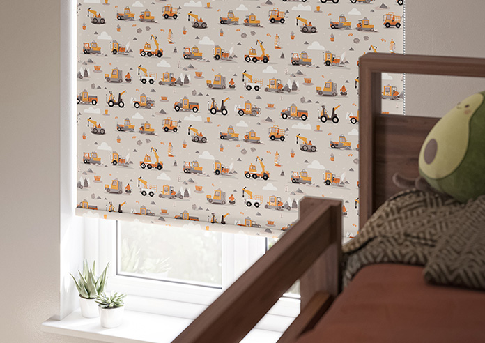 Tool Time, Grey - Roller Blind - Image 5